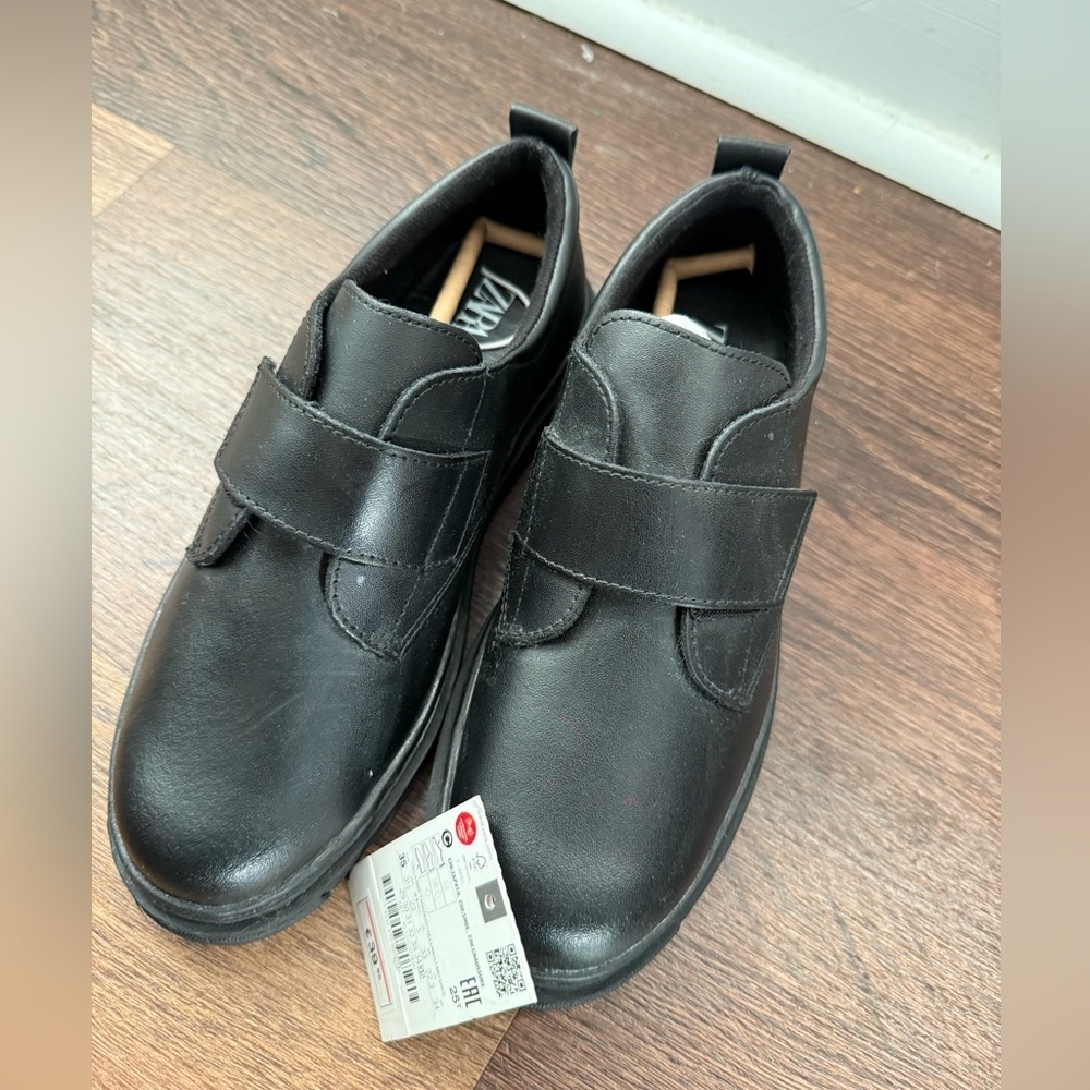 Zara Black Kids Oxfords